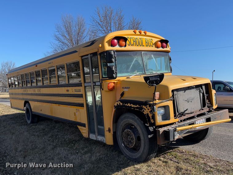 image for item FB3136 2001 Chevrolet Blue Bird school bus