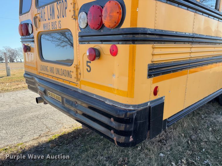 image for item FB3136 2001 Chevrolet Blue Bird school bus