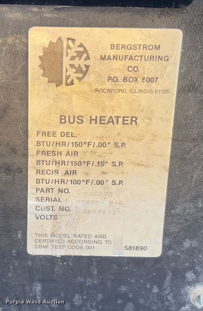 image for item FB3136 2001 Chevrolet Blue Bird school bus