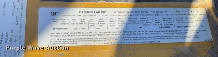 image for item FB3136 2001 Chevrolet Blue Bird school bus