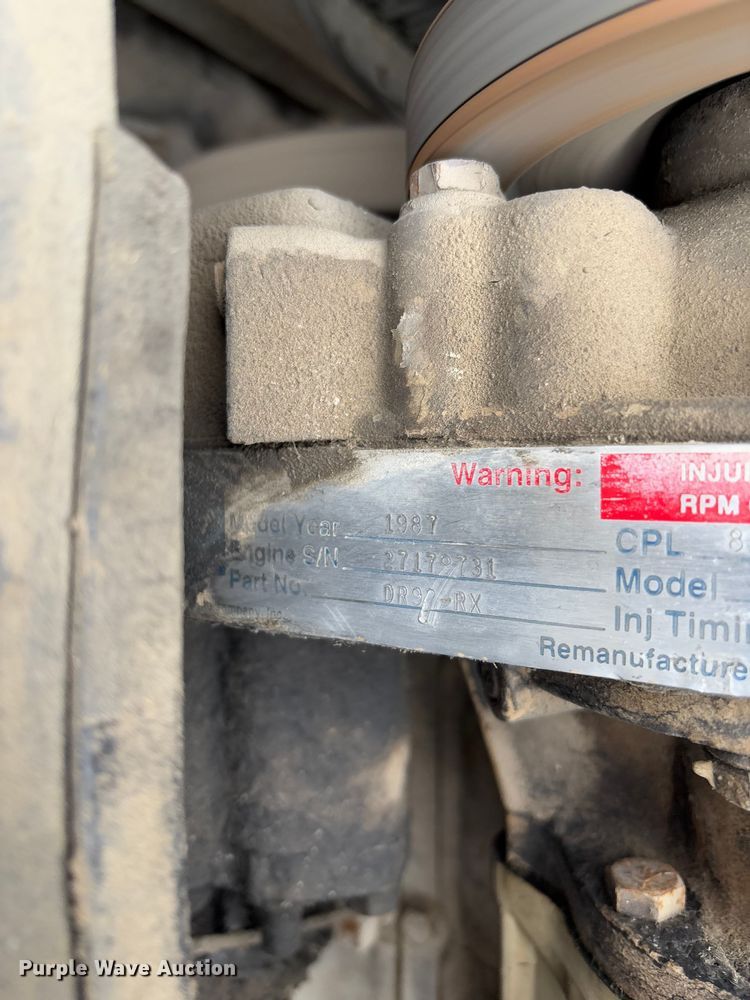 image for item FB3150 1989 Peterbilt 378 dump truck