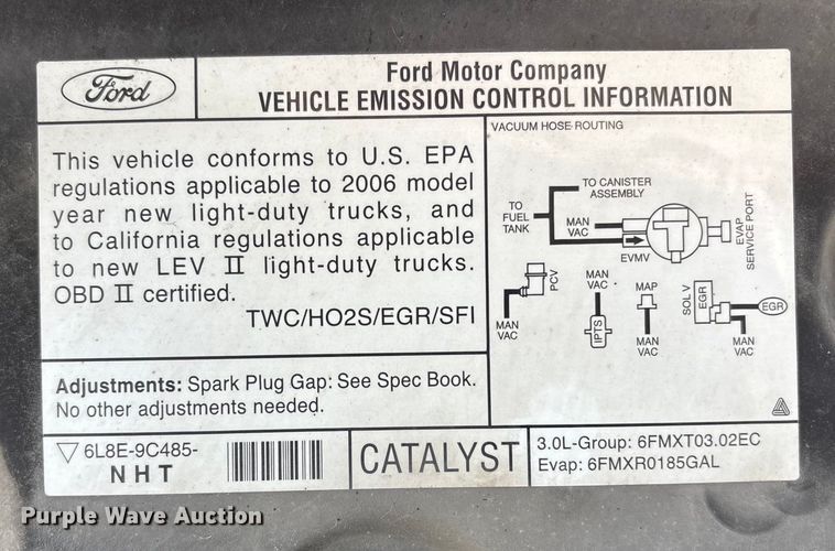 image for item FB3487 2006 Ford Escape XLT SUV