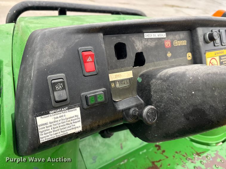 image for item FB3539 2013 John Deere Gator utility vehicle