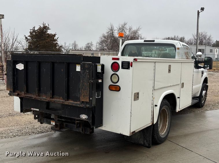 image for item FB3540 2008 Ford F350 utility bed pickup truck
