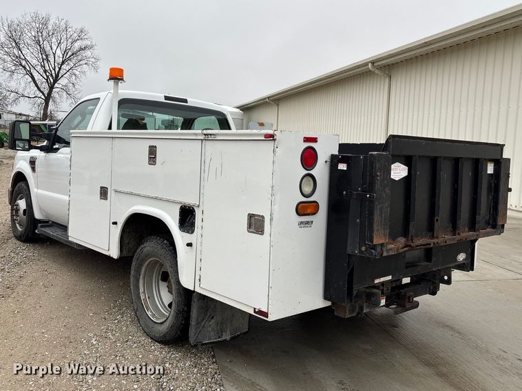 image for item FB3540 2008 Ford F350 utility bed pickup truck