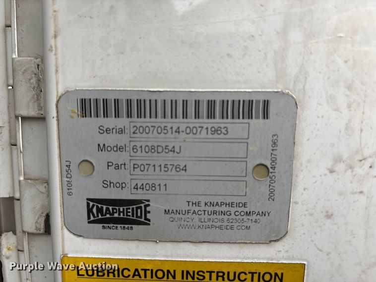 image for item FB3540 2008 Ford F350 utility bed pickup truck