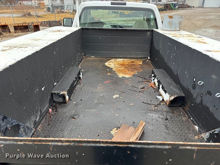 image for item FB3540 2008 Ford F350 utility bed pickup truck