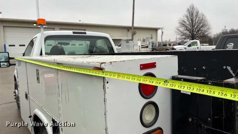 image for item FB3540 2008 Ford F350 utility bed pickup truck