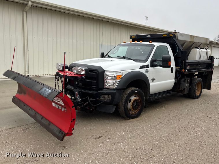 image for item FB3541 2016 Ford F550 dump truck
