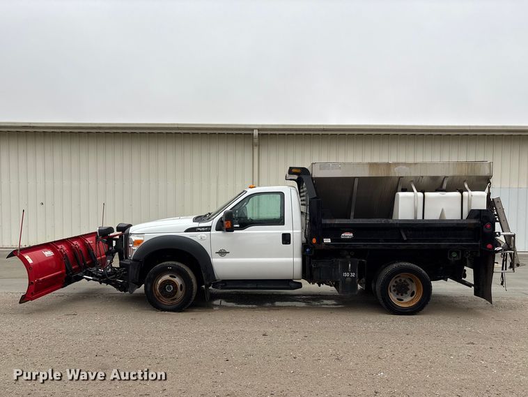 image for item FB3541 2016 Ford F550 dump truck