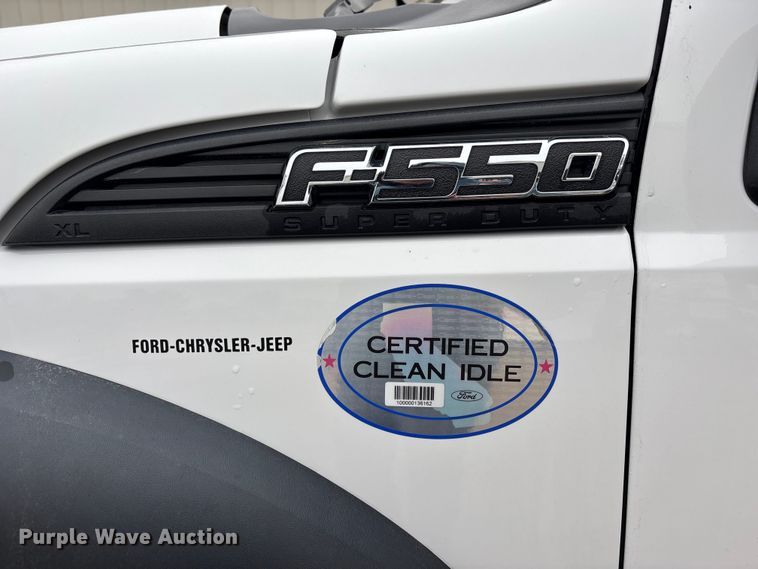 image for item FB3541 2016 Ford F550 dump truck