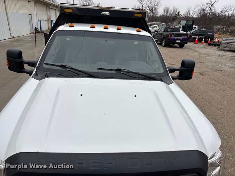 image for item FB3541 2016 Ford F550 dump truck