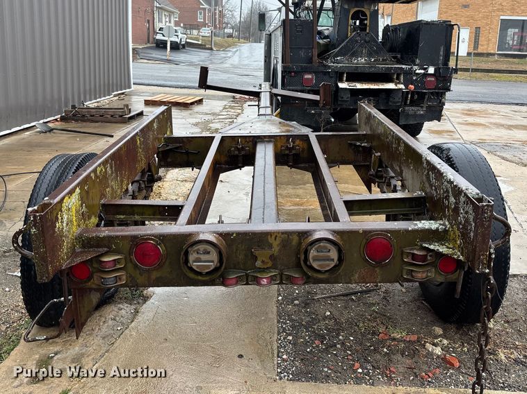image for item FB3544 1964 SS LOADCRAFT M-11 utility trailer 