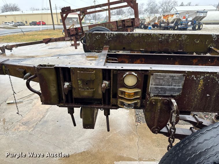 image for item FB3544 1964 SS LOADCRAFT M-11 utility trailer 