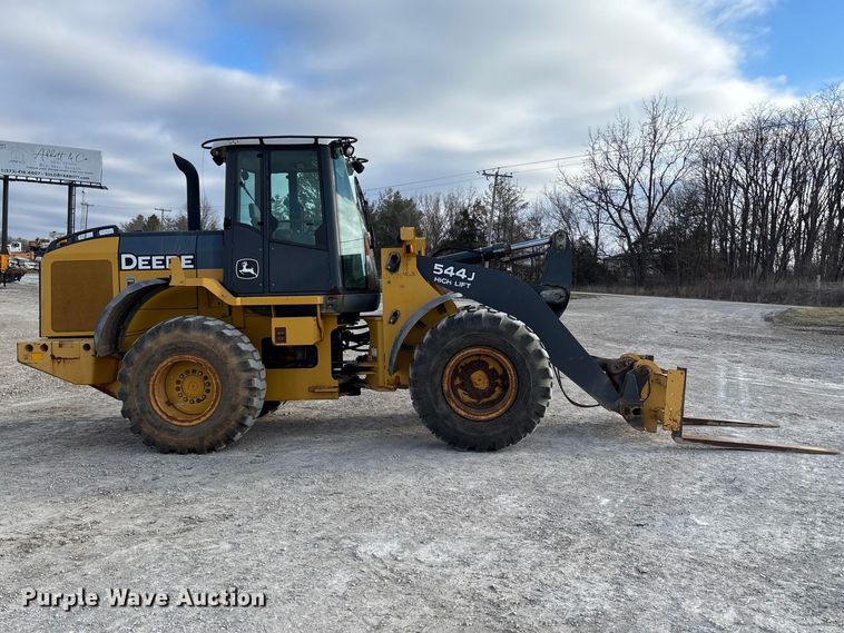 image for item FC1625 2006 John Deere 544J High Lift wheel loader