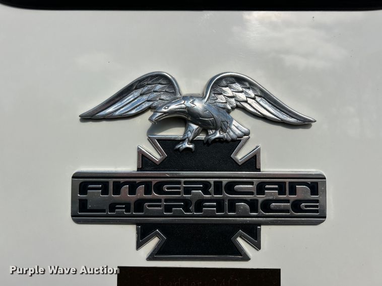 image for item FC5063 2000 American Lafrance Eagle ladder fire truck