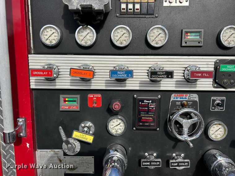 image for item FC5063 2000 American Lafrance Eagle ladder fire truck