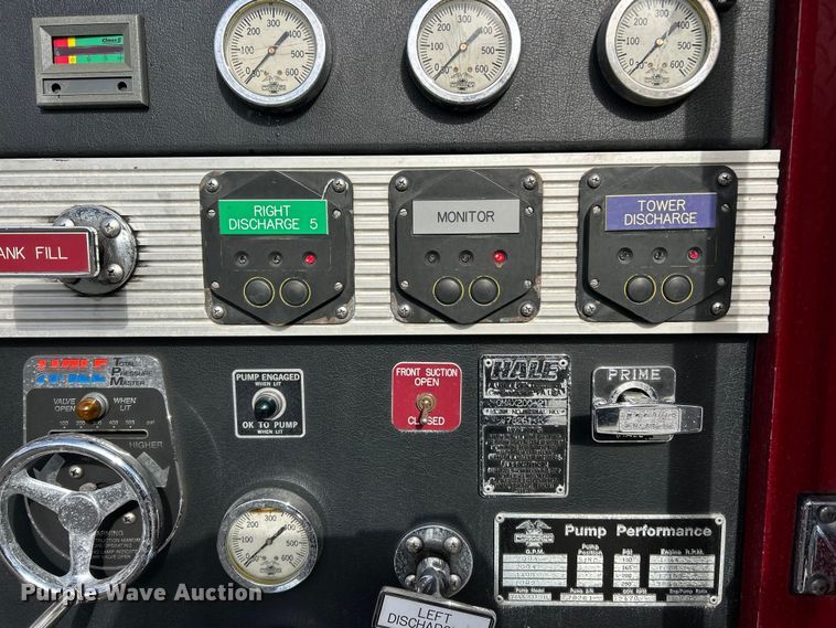 image for item FC5063 2000 American Lafrance Eagle ladder fire truck