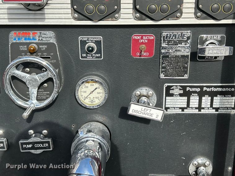 image for item FC5063 2000 American Lafrance Eagle ladder fire truck