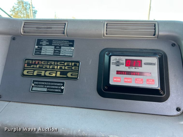 image for item FC5063 2000 American Lafrance Eagle ladder fire truck