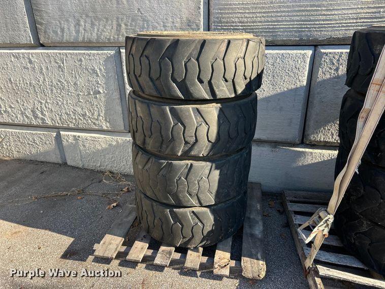 image for item FC5087 (8) Bobcat 12-16.5 tires and wheels