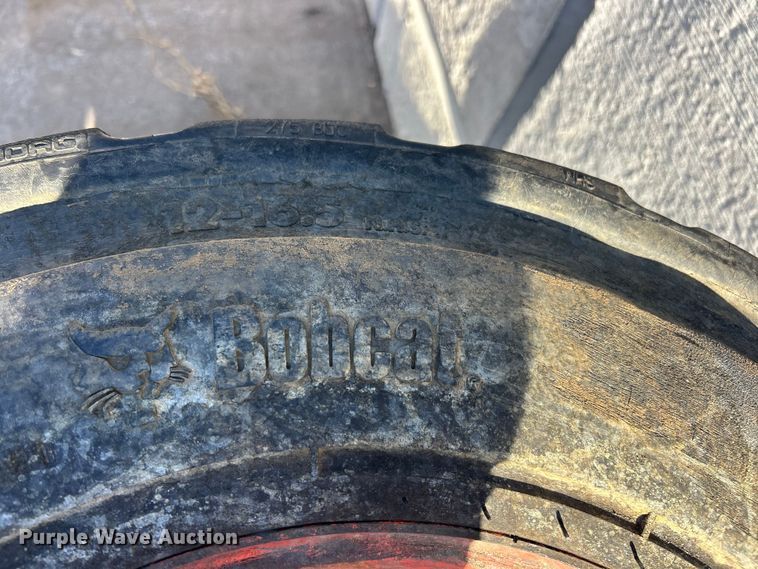 image for item FC5087 (8) Bobcat 12-16.5 tires and wheels