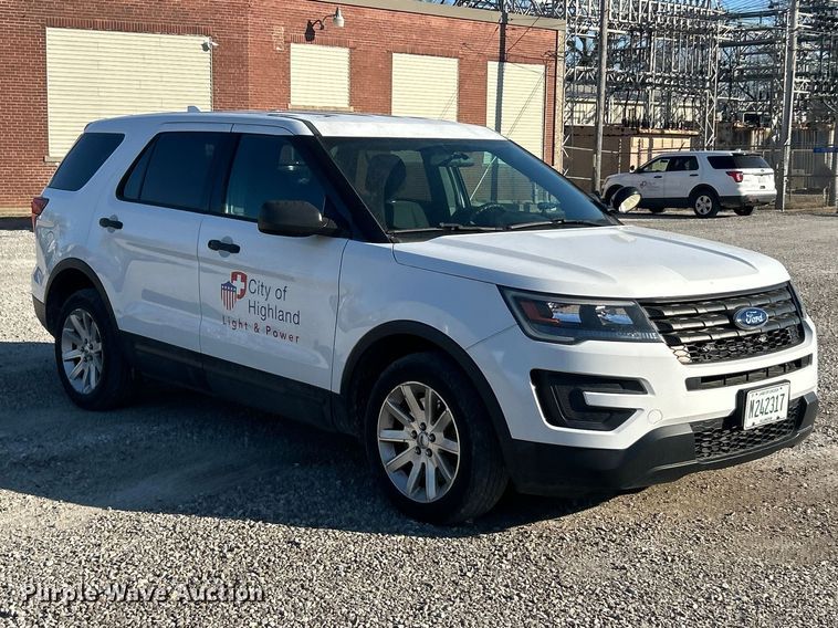 image for item FC5093 2017 Ford Explorer Police Interceptor SUV