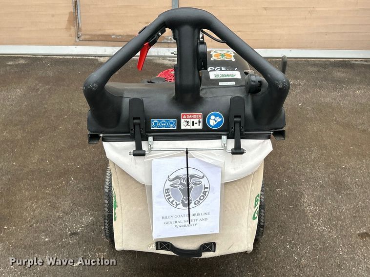 image for item FC5112 Billy Goat MV650SPH lawn vacuum