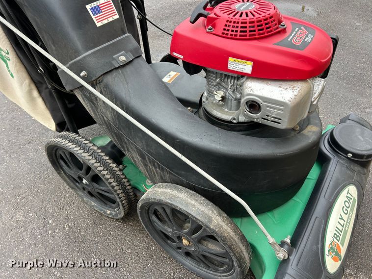 image for item FC5112 Billy Goat MV650SPH lawn vacuum