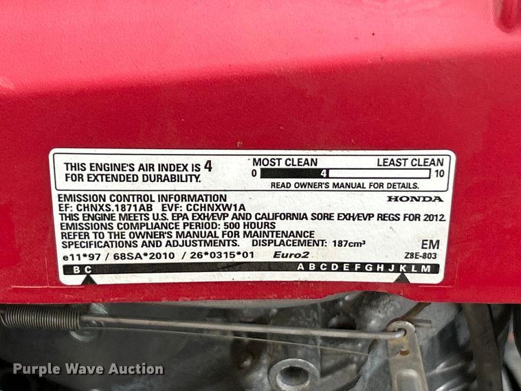 image for item FC5112 Billy Goat MV650SPH lawn vacuum