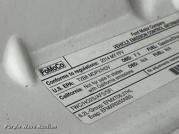 image for item FC5117 2014 Ford F250 Super Duty utility bed pickup truck