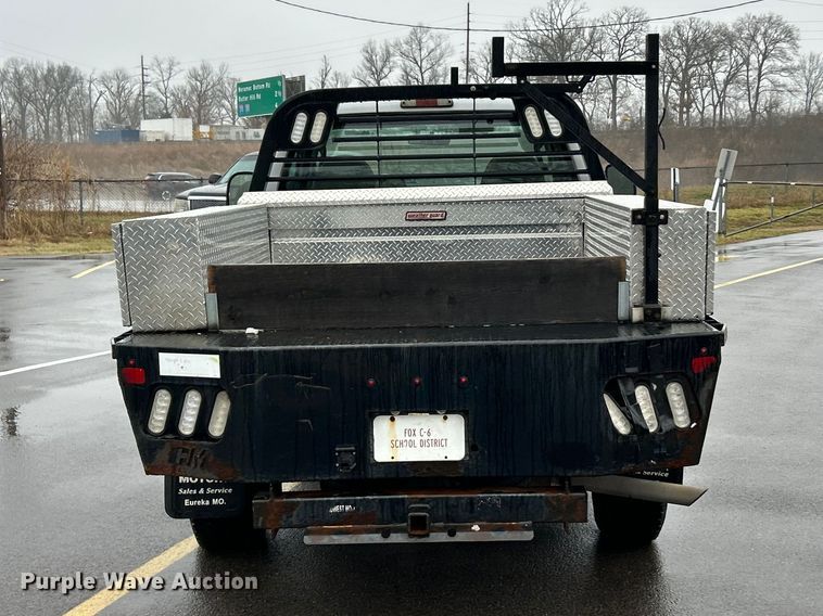 image for item FC5118 2008 Ford F250  Super Duty flatbed pickup truck