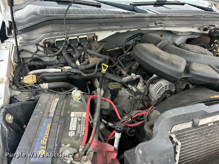 image for item FC5118 2008 Ford F250  Super Duty flatbed pickup truck