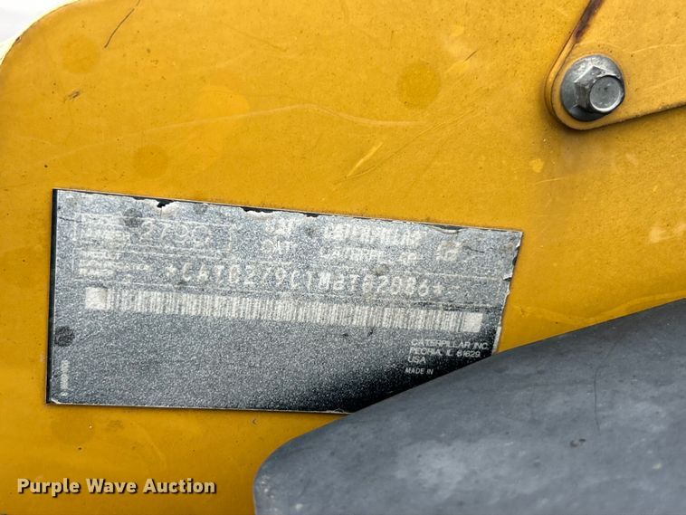 image for item FC5125 2011 Caterpillar 279C 