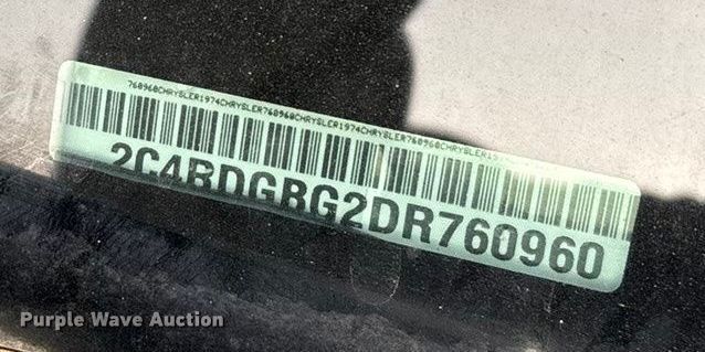 image for item FG0099 2013 Dodge Grand Caravan van