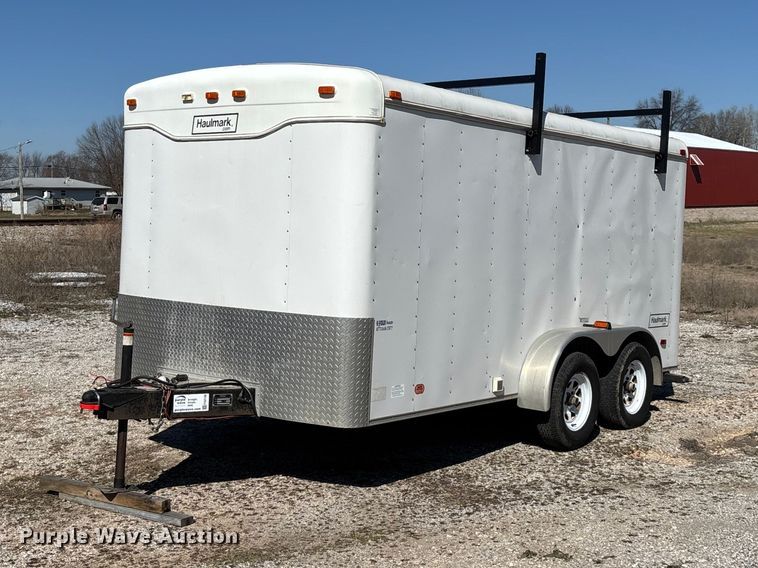 image for item FG0108 2001 Haulmark KD7X14WT2 enclosed cargo trailer