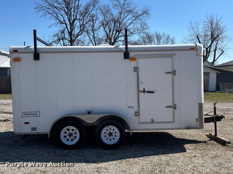 image for item FG0108 2001 Haulmark KD7X14WT2 enclosed cargo trailer