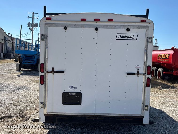 image for item FG0108 2001 Haulmark KD7X14WT2 enclosed cargo trailer
