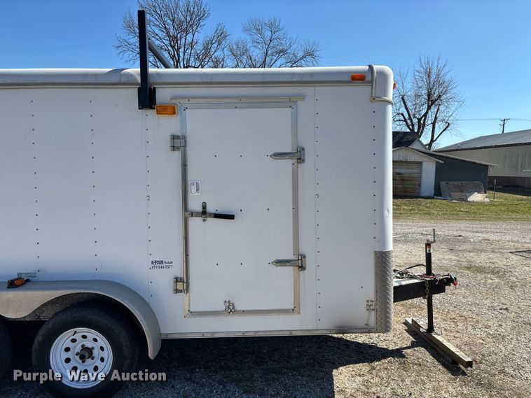 image for item FG0108 2001 Haulmark KD7X14WT2 enclosed cargo trailer