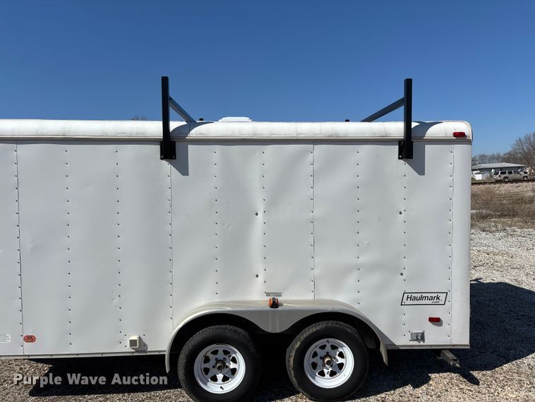 image for item FG0108 2001 Haulmark KD7X14WT2 enclosed cargo trailer