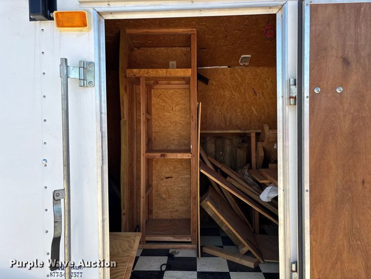 image for item FG0108 2001 Haulmark KD7X14WT2 enclosed cargo trailer