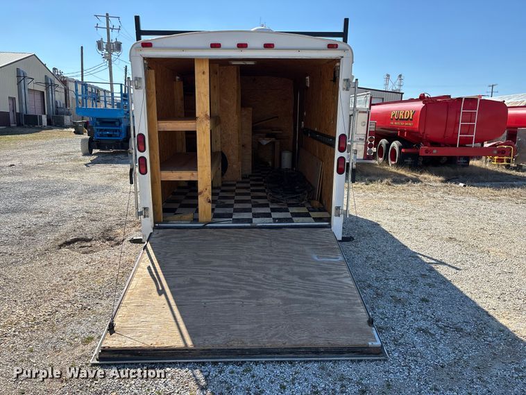 image for item FG0108 2001 Haulmark KD7X14WT2 enclosed cargo trailer