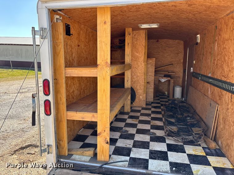 image for item FG0108 2001 Haulmark KD7X14WT2 enclosed cargo trailer