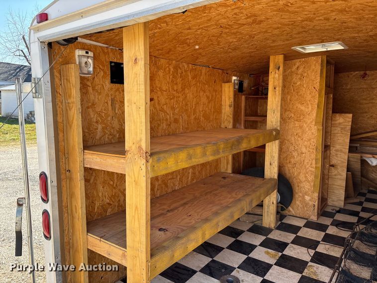 image for item FG0108 2001 Haulmark KD7X14WT2 enclosed cargo trailer