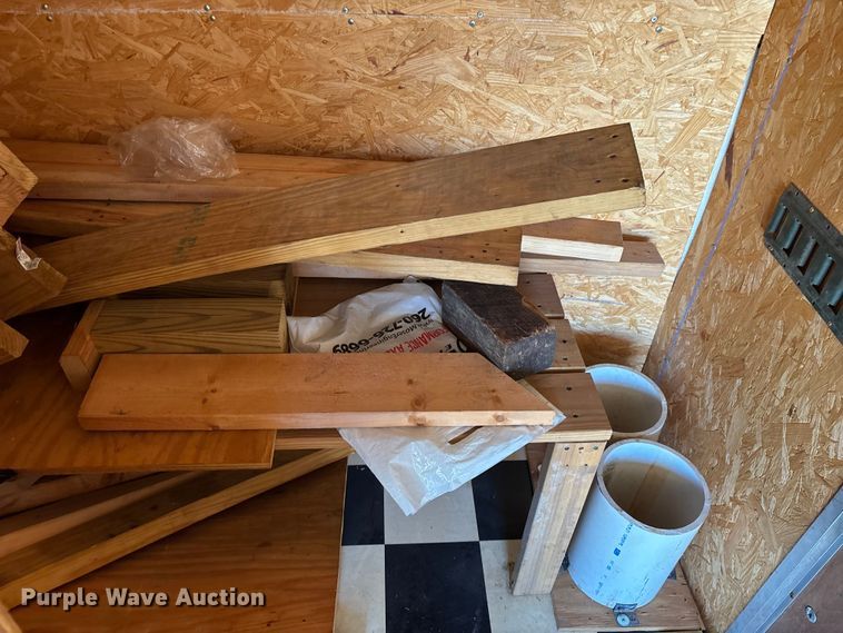 image for item FG0108 2001 Haulmark KD7X14WT2 enclosed cargo trailer