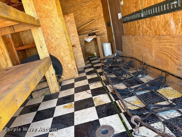 image for item FG0108 2001 Haulmark KD7X14WT2 enclosed cargo trailer