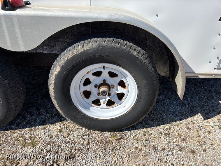 image for item FG0108 2001 Haulmark KD7X14WT2 enclosed cargo trailer