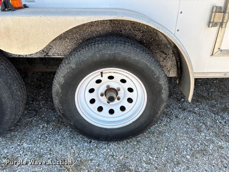 image for item FG0108 2001 Haulmark KD7X14WT2 enclosed cargo trailer