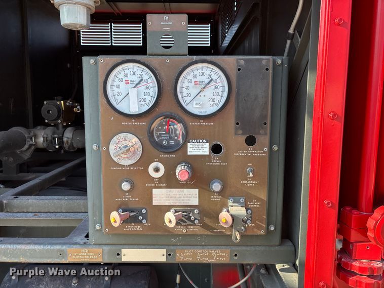 image for item FG0109 1990 Oshkosh pumper fire truck