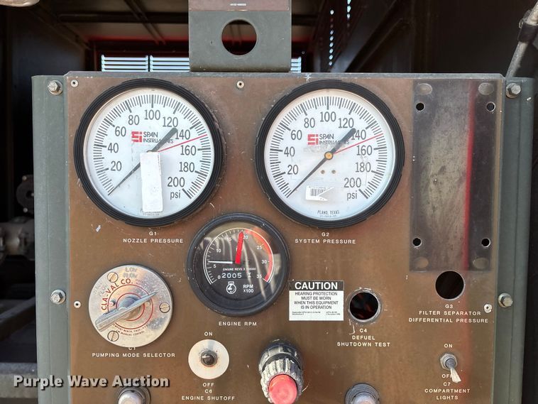 image for item FG0109 1990 Oshkosh pumper fire truck